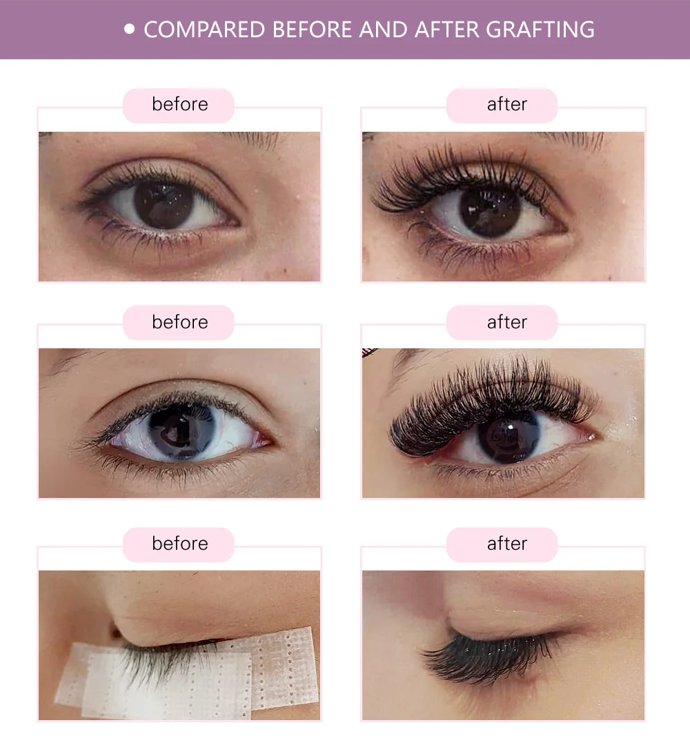 NAGARAKU Premium Faux Mink Einzelwimpernverlängerung Zubehör Wimpern Natürliche Weiche Nerzwimpern Make-up Klassische Wimpern – Detail 10