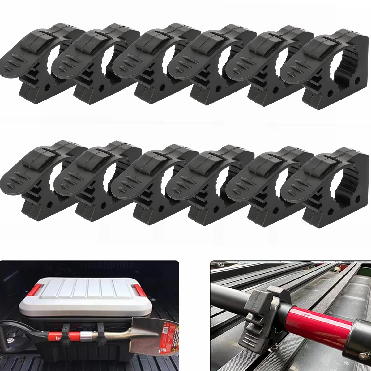 取り付けツール用のクイックフィストクランプ、自動オフロード用機器atv utvトラックトレーラーrvボートホームアクセサリー、直径1.18 " - 1.42"