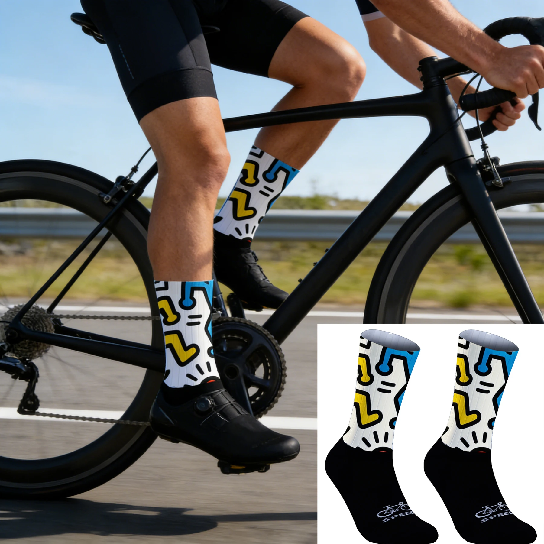 

Велосипедные носки до щиколотки для мужчин и женщин: дышащие, нескользящие, влагоотводящие спортивные носки