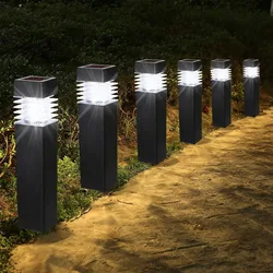 Luces solares LED para jardín, iluminación de paisaje impermeable IP65 para exteriores, decoración para pasarela y entrada de patio trasero