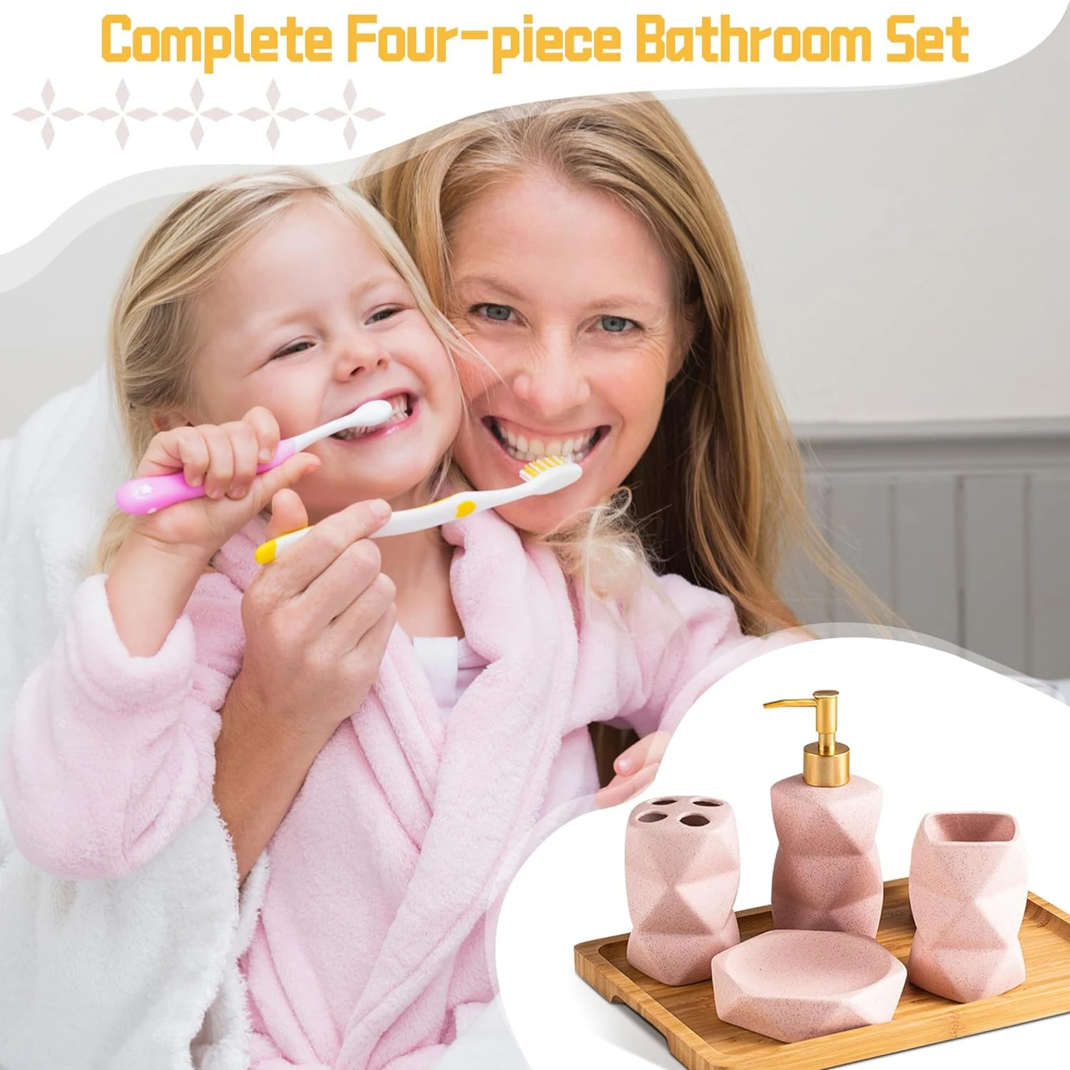 

Premium Bathroom Accessory Set for Luxurious and Sophisticated Décor Upgrade.