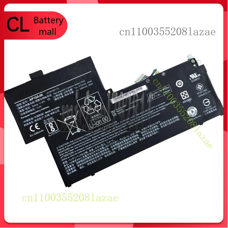 

Genuine AP16A4K Battery for Acer Swift 1 SF113-31 N17P2 CLOUDBOOK 11 AO1-132