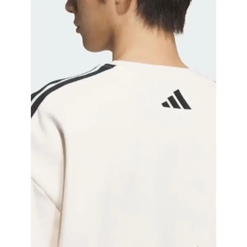 adidas Two Tone Contrast Hood Pullover Retro Color Block Street Fashion Pocket SweatshirtKF5211 1PCS