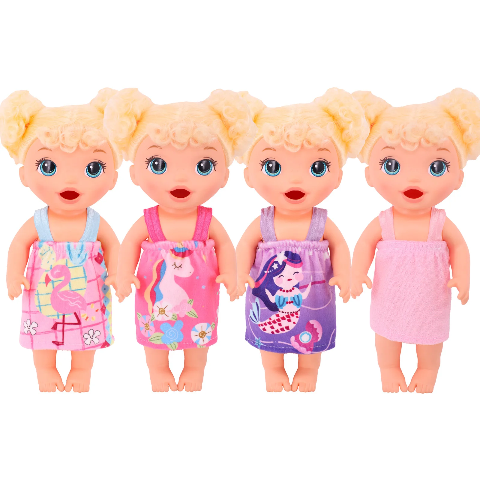 Newest 12Inch Doll Clothes Cute Hooded&Suspender Skirt For 30Cm Baby Alive Doll Dresses Toys Accessories Girl's Toy Gifts