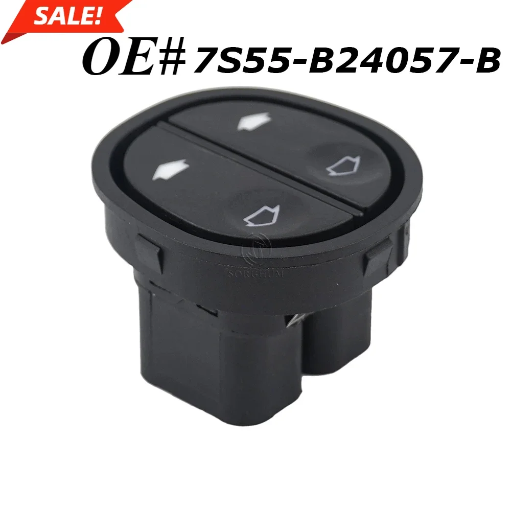 

7S55-B24057-B For Ford Fiesta Fusion KA Puma Transit Connect Electric Power Window Lifter Switch Driver Control Button