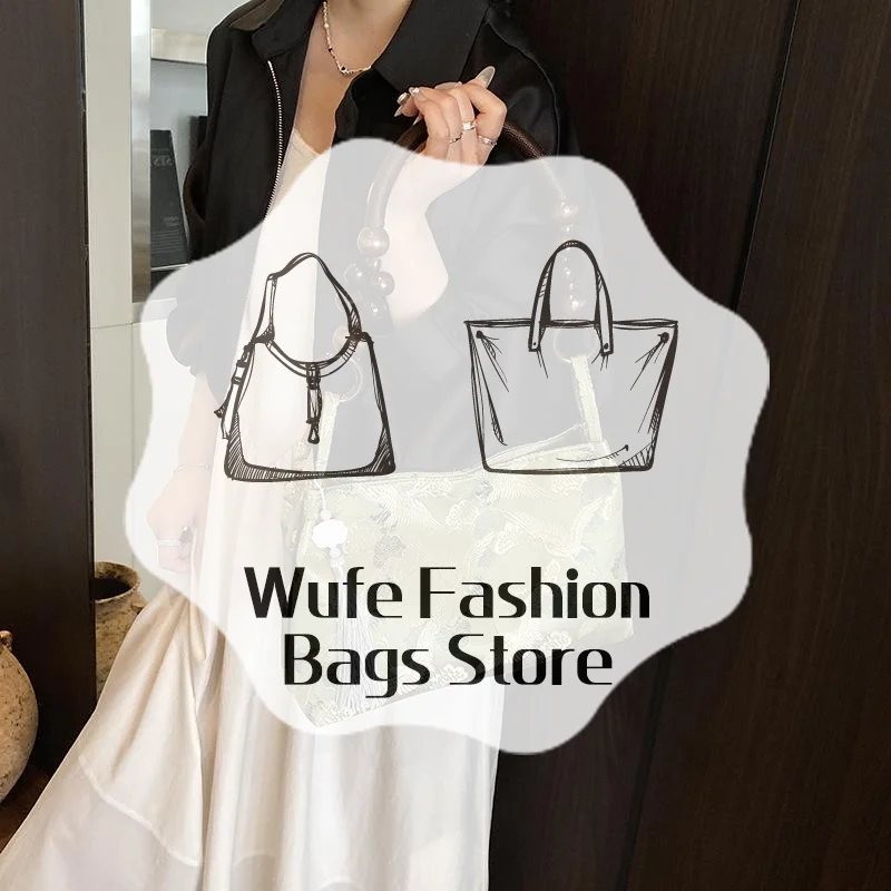 

Retro Chinese Style Shoulder Bags for Women; New Embroidered Handbags With Tassel Embellishment