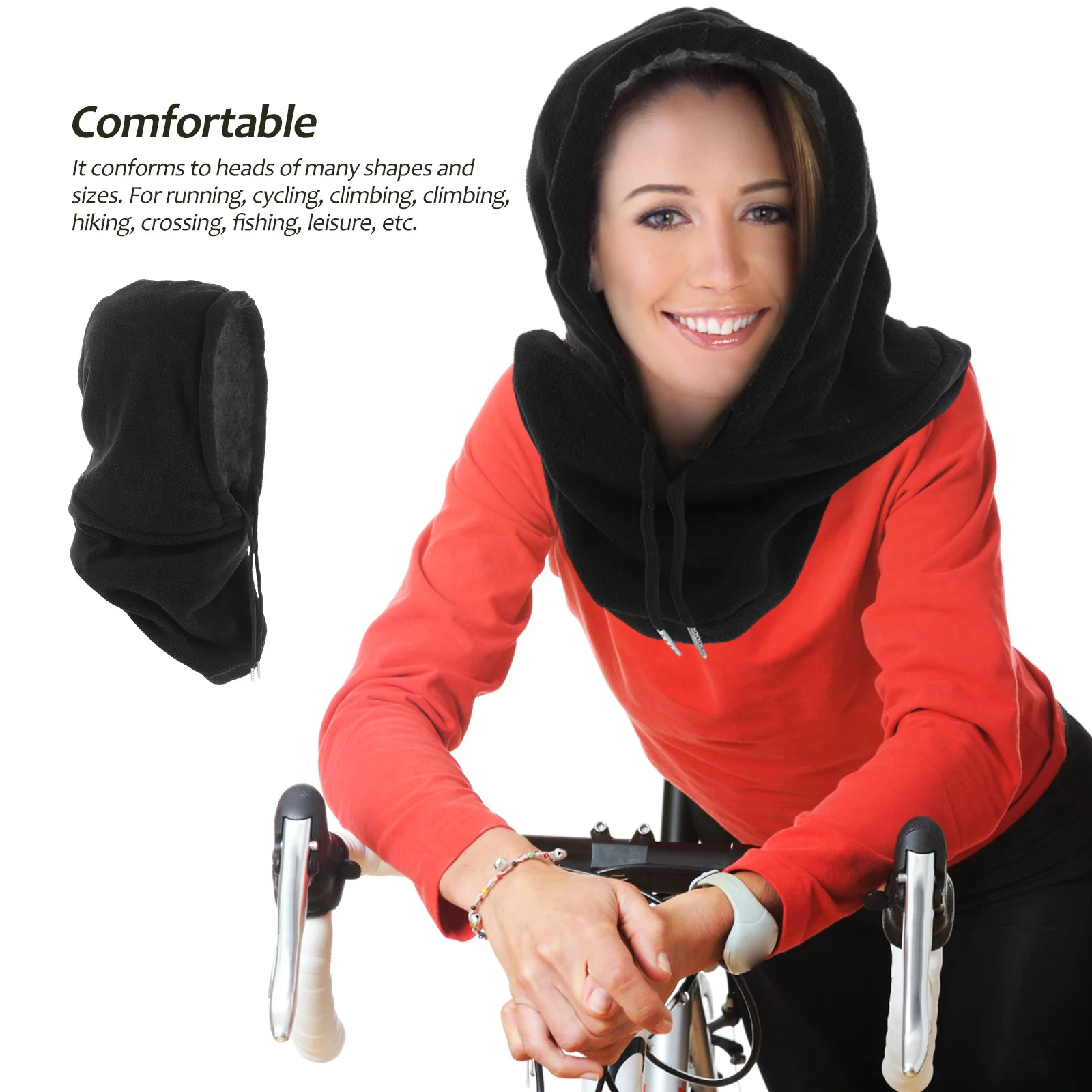 

Windproof Facial Mask Warm Anti-Cold Cover Outdoor Sports Lightweight Comfortable Neck Guard For Skiing Cycling Motorcycle
