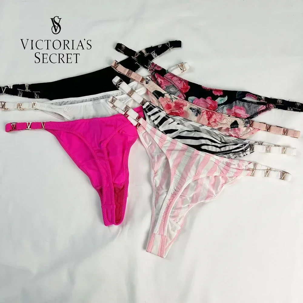 2024 جديد إمرأة مثير VS ثونغ الخامس سلسلة تشكيل تنفس لينة مريحة سراويل داخلية نسائية