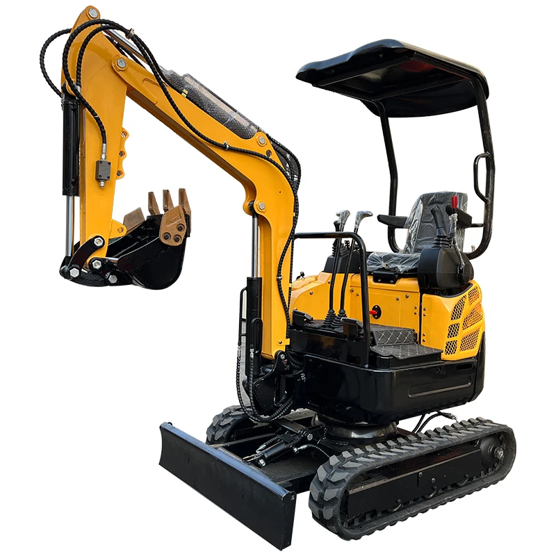 

1T 1.5T 2T Mini Excavator Compact Hydraulic Crawler Digger CE EPA Euro5 For Landscaping And Home Projects