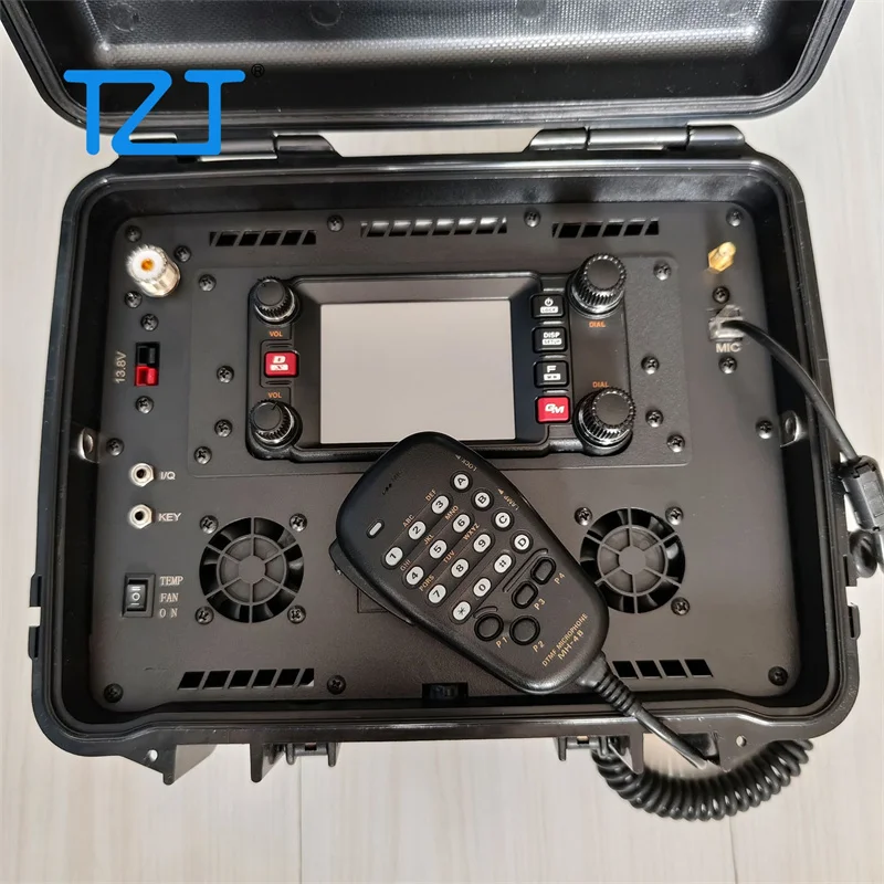 TZT Waterproof Mobile Radio Case Mobile Radio Box Designed for YAESU FTM-400XDR/DE Mobile Transceivers - view 4