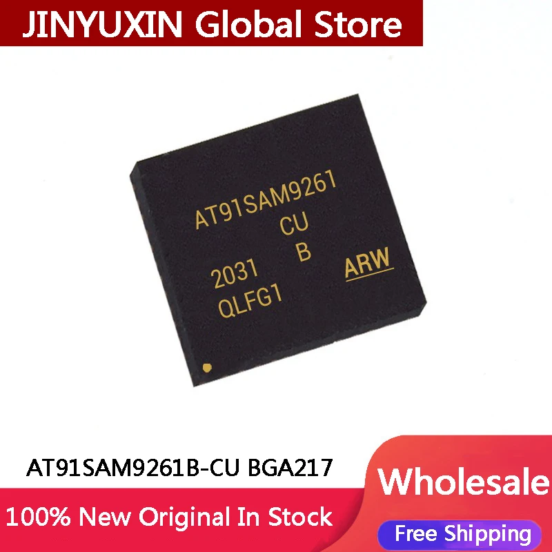 

New AT91SAM9261B-CU AT91SAM9261B 91SAM9261B-CU BGA217 IC Chip In Stock Wholesale