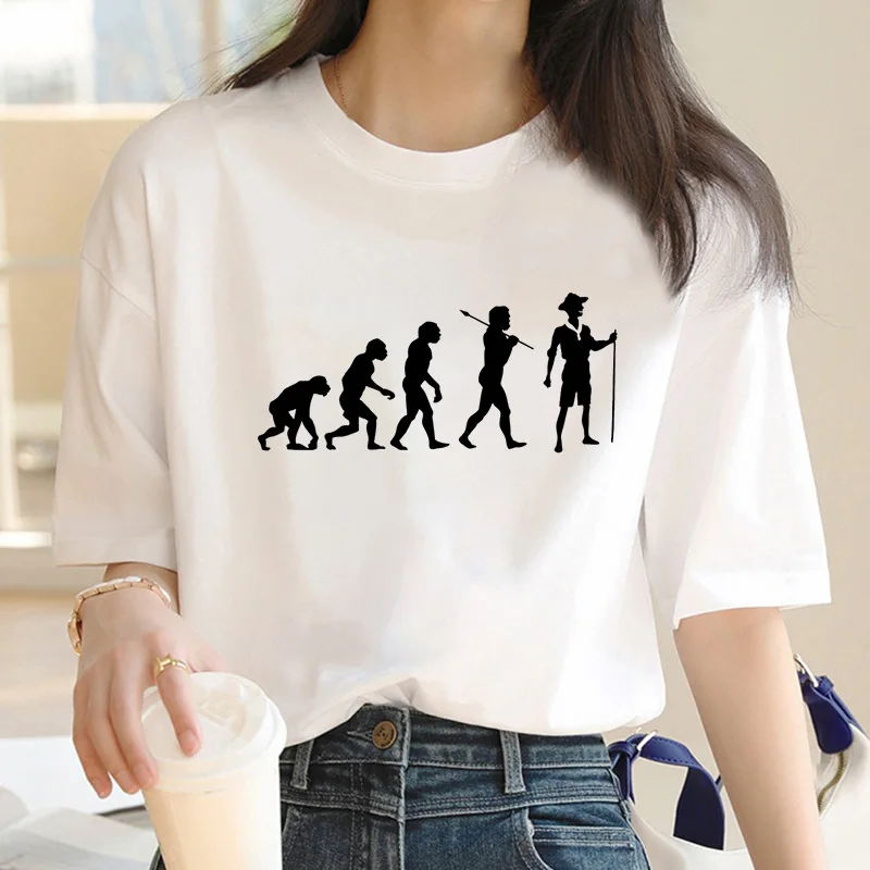 scouting clothes female y2k clothes couple  ulzzang print white crop top clothes graphic tees women vintage