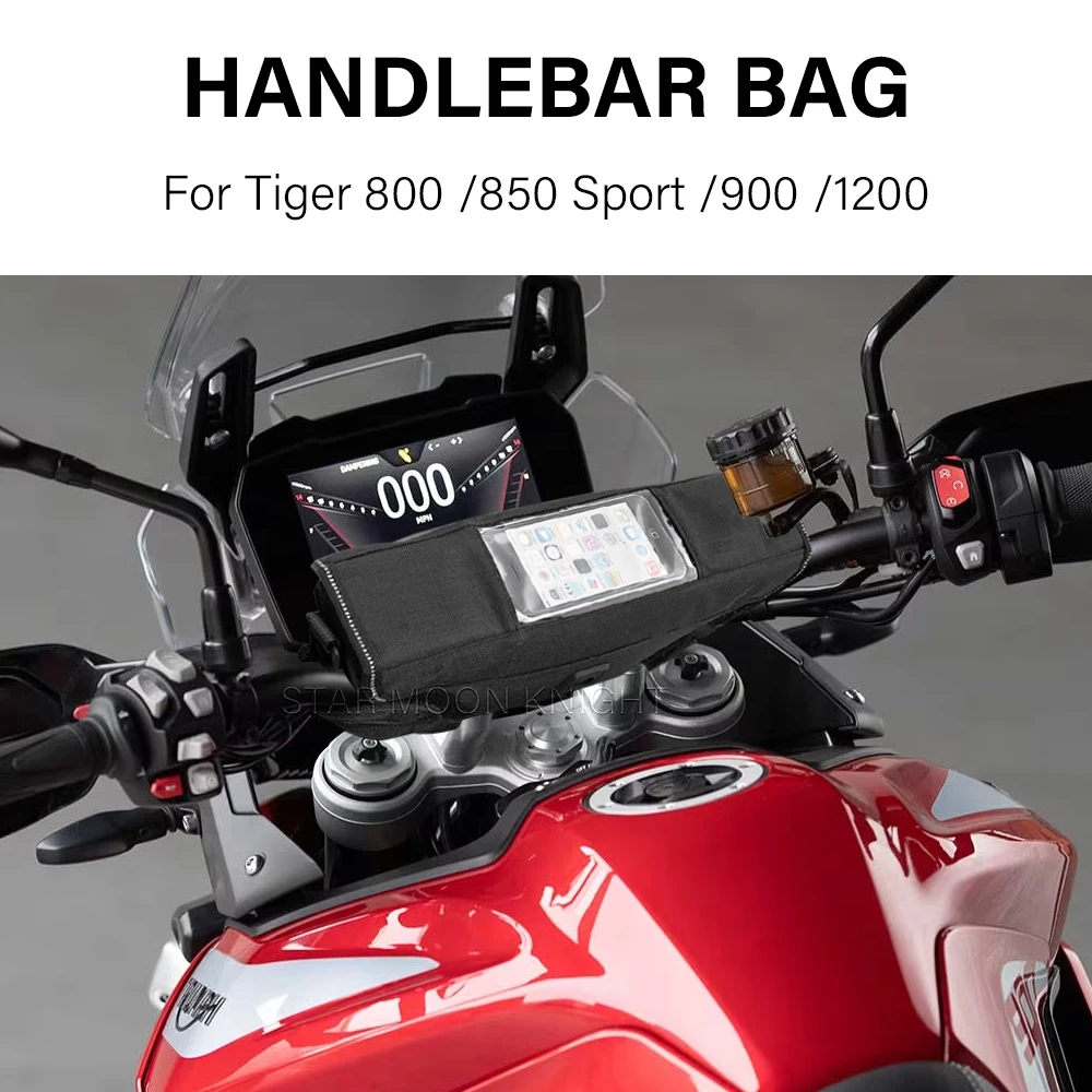 

Водонепроницаемая сумка на руль мотоцикла для Tiger 800 XC 850 Sport TIGER 900 Rally PRO tiger 1200 GT