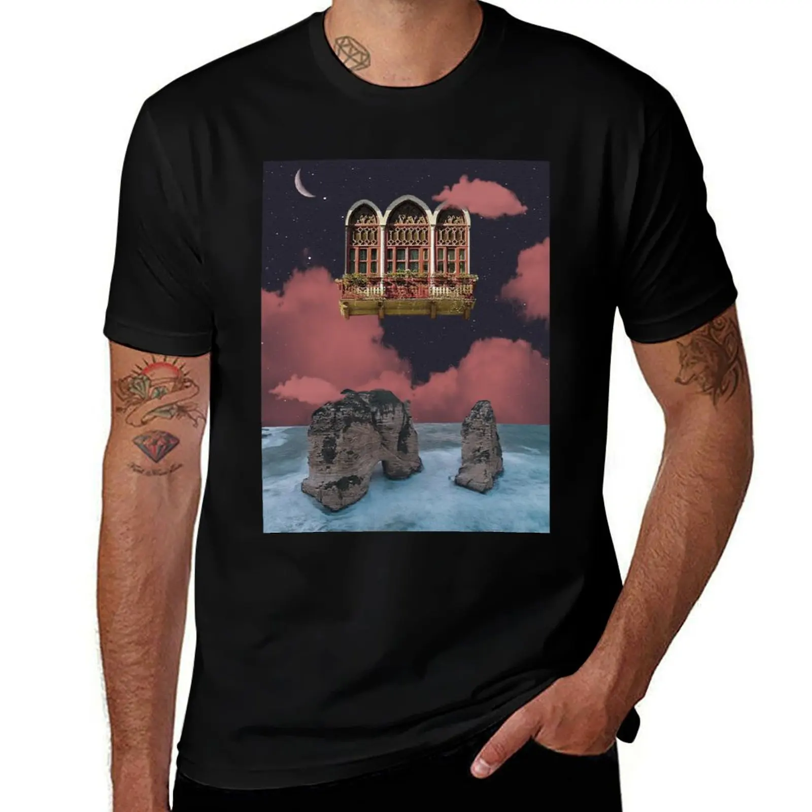 Raoucheh - Beirut T-Shirt Festival Casual Short Sleeve