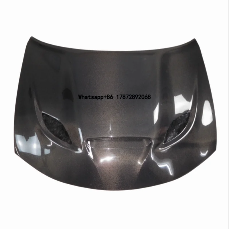 

Carbon Fiber Car Engine Cover Bonnet Auto Hood for Dodge Charger 2015-2023 Aerodynamic Auto Body Kits