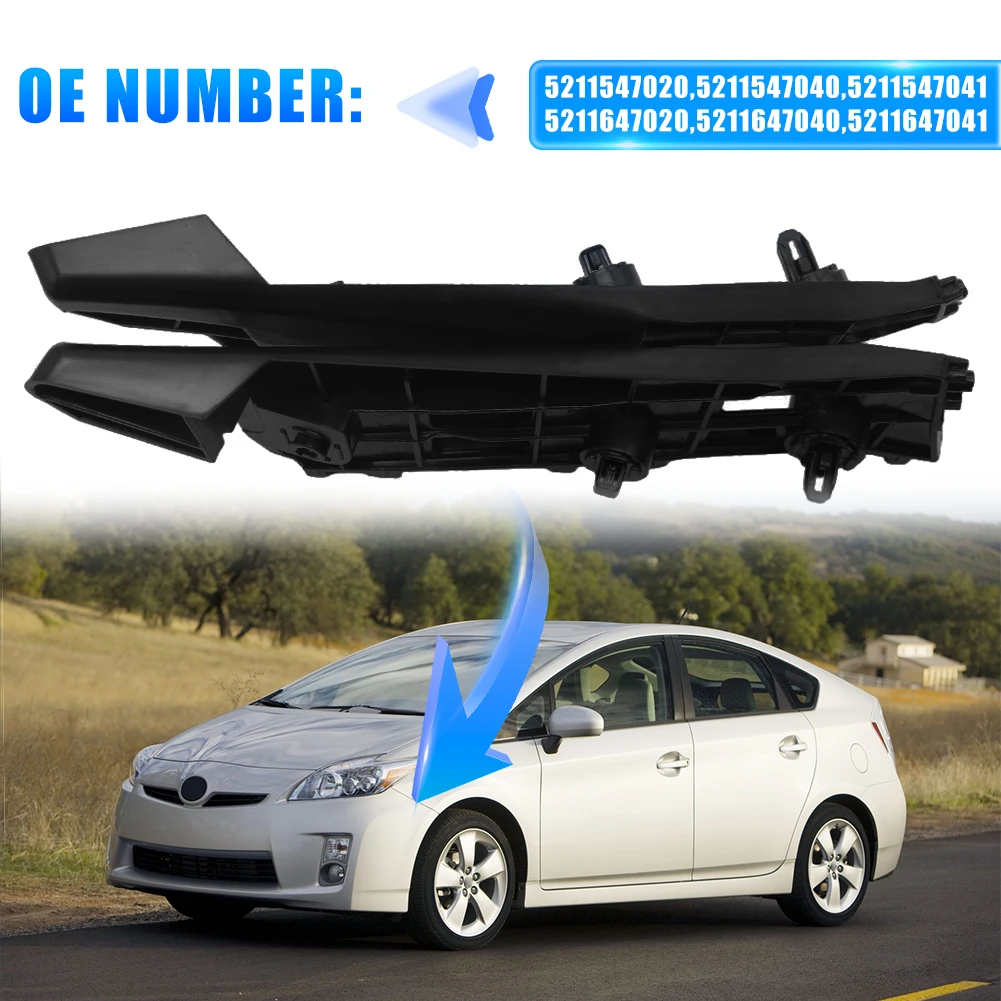 For Toyota Prius 2010-2015 Front Bumper Bracket Retainer LH & RH Pair Set 5211547020 5211547040 5211547041 5211647020 5211647040 view 3