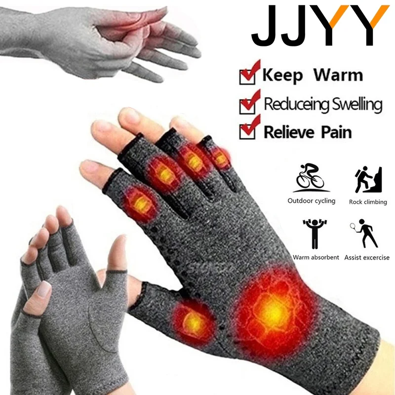 Jjyy 1 Paar Anti-Arthritis-Handschuhe Touchscreen-Handschuhe Hands tütze Schmerz linderung Arthritis Finger kompression Stonego-Handschuhe