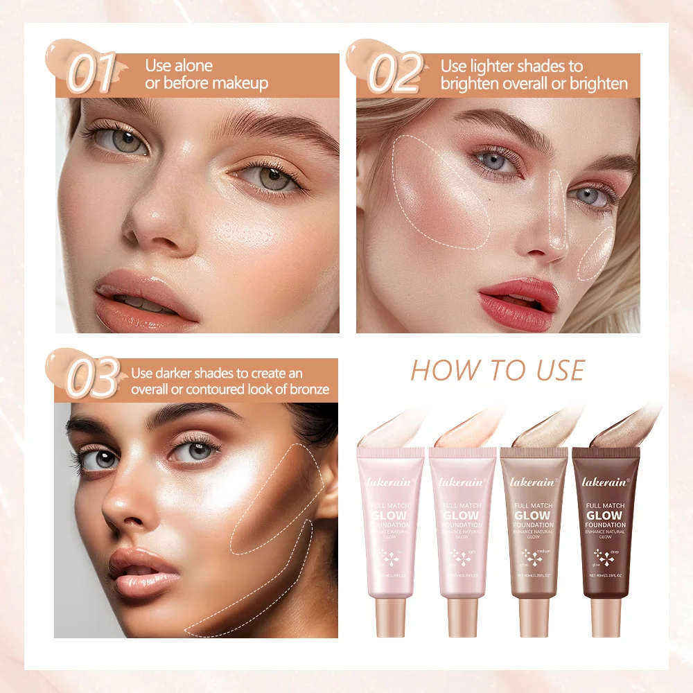 Face Concealer Body Glitter Contouring for Face Foundation Cc Cream Shading Stick trucco coreano Contour Sticks Cosmetics Bronzer