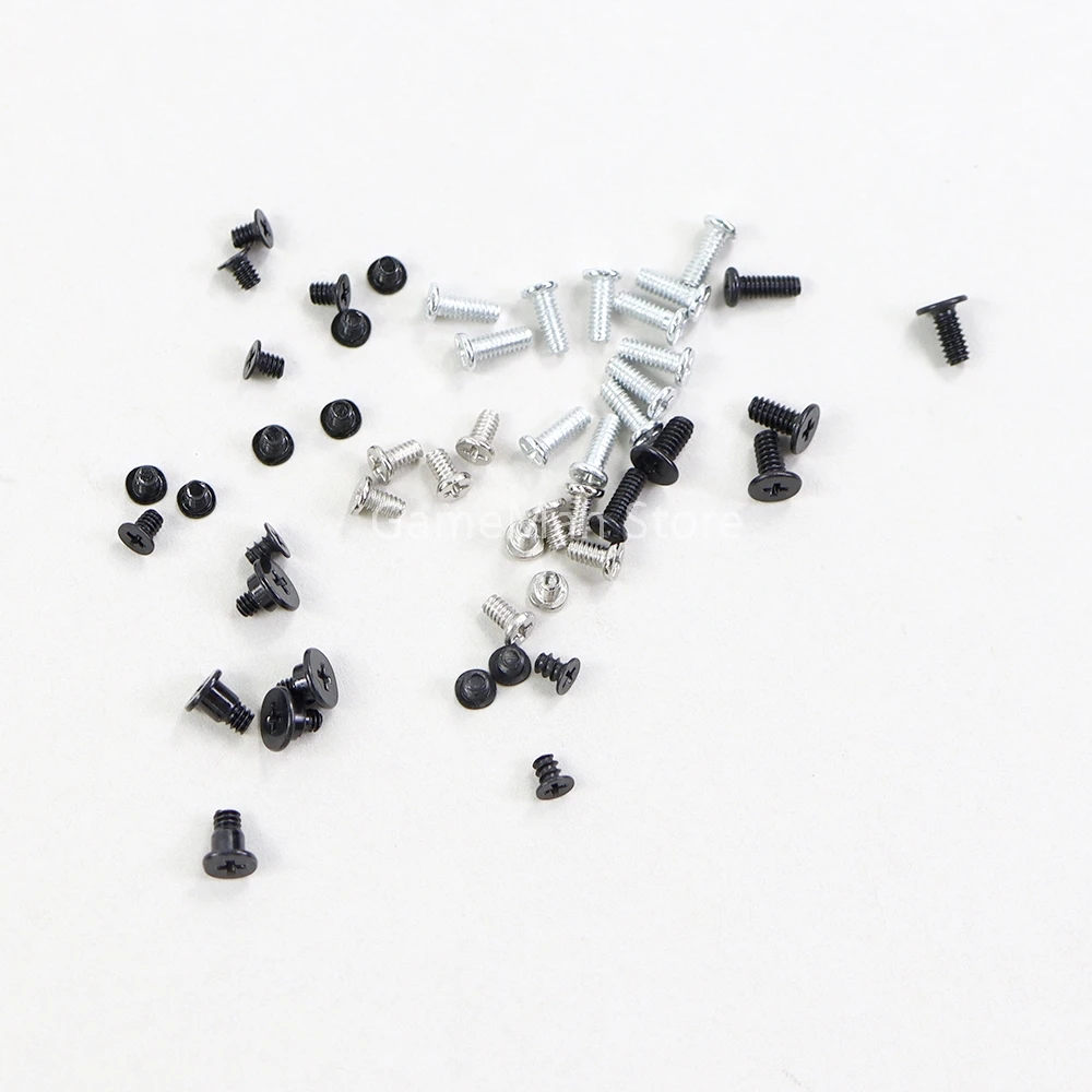 Ensemble complet de vis de boîtier de boîtier hôte pour Nintendo Switch, kits de remplacement de console OLED, 1 jeu