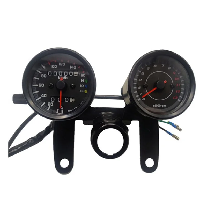 

NEW-Odometer Tachometer Retrofit Dashboard Retro For Motorbike For Cruise Prince
