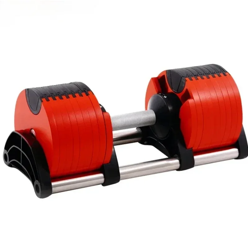 

2024 New Arrivals Premium Quality 36kg 80lb 2kg Increments Adjustable Dumbbell Set With Rack