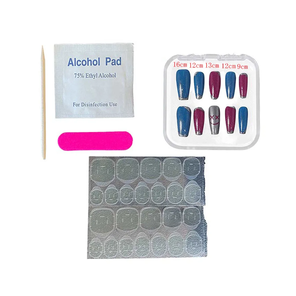 Cosplay Arcane Jinx Fake Nails Art Vermomming 2024 Game LoL TV 2 Fantasy Vingers Rollenspel Kostuum Accessoires voor volwassen vrouwen Meisje