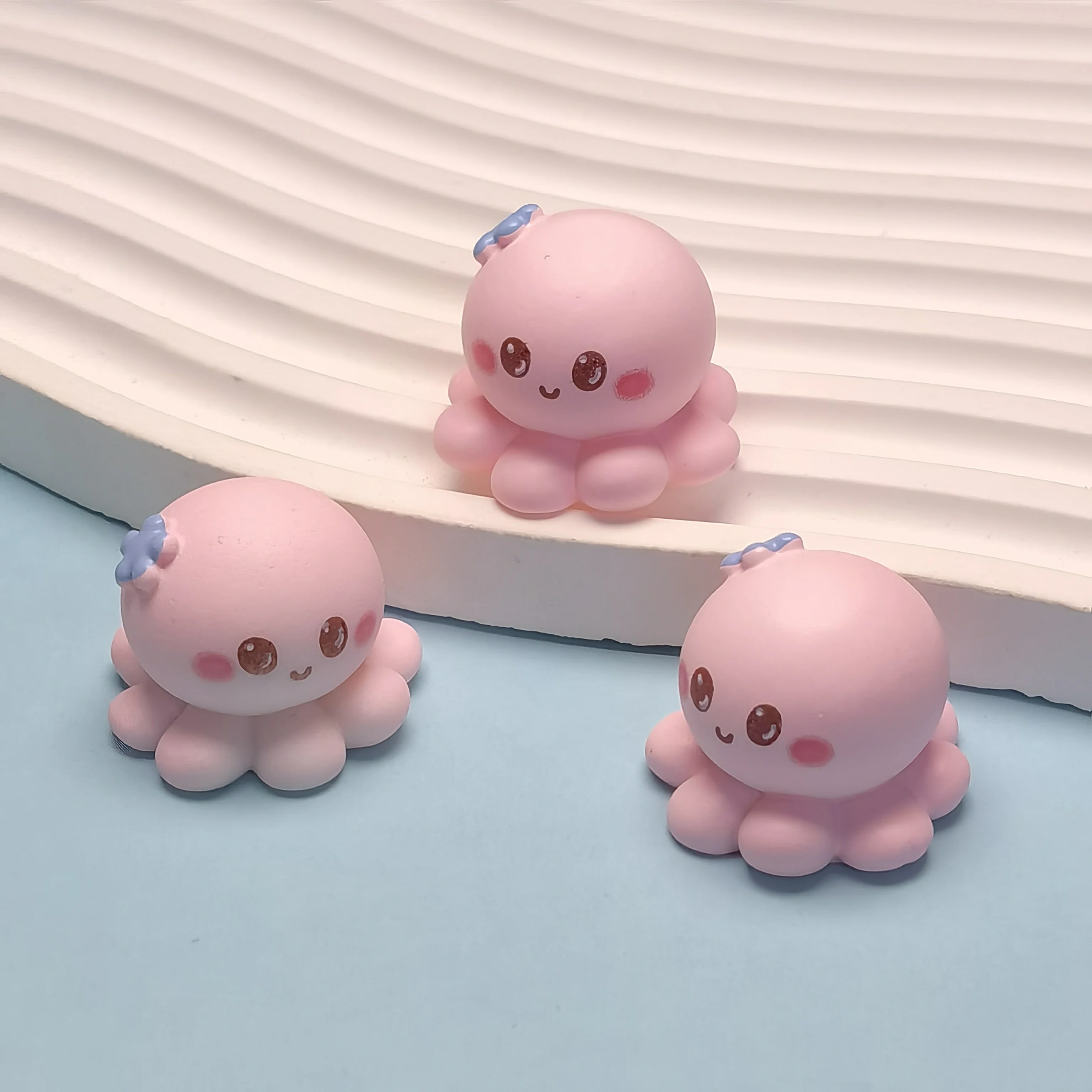 Aquarium Fish Cartoon - Cartoon Leuke Roze Octopus Miniatuur Viskom