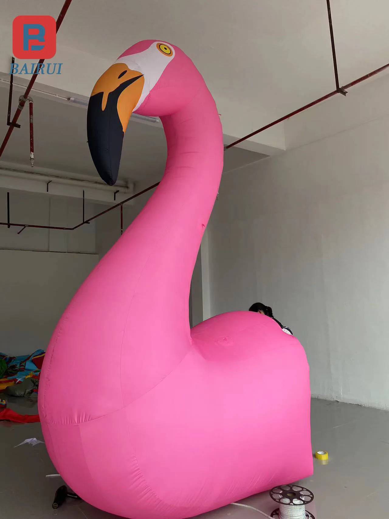 Giant Inflatable Flamingo Model Zoo amusement park outdoor theme activities show decorative props can be customized