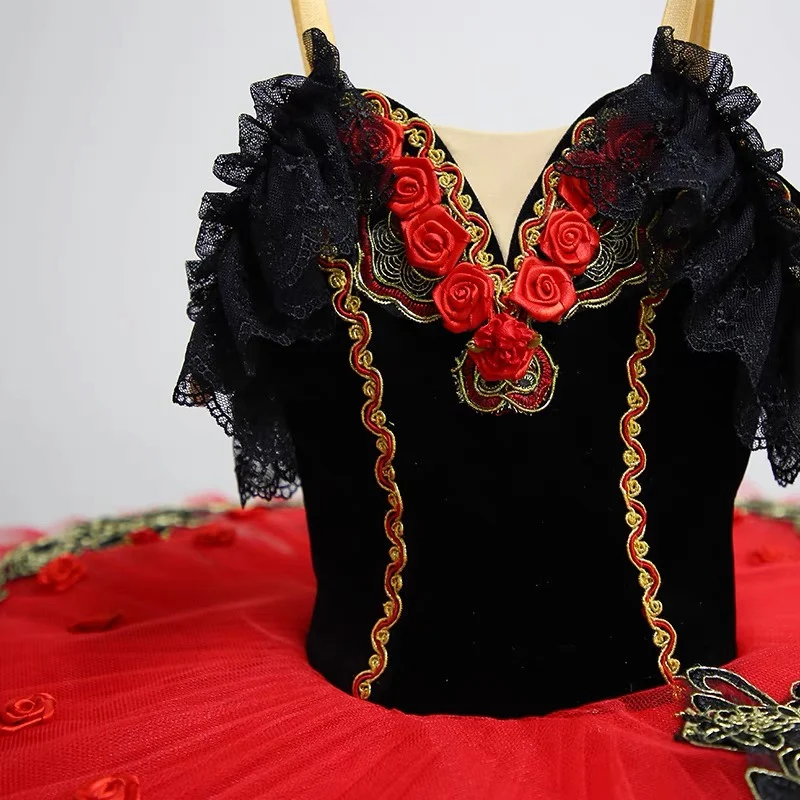 Professional Ballet Dress Women Adulto Sleeping Beauty Performance Swan Lake Tutu Costume Ballerina Tutu