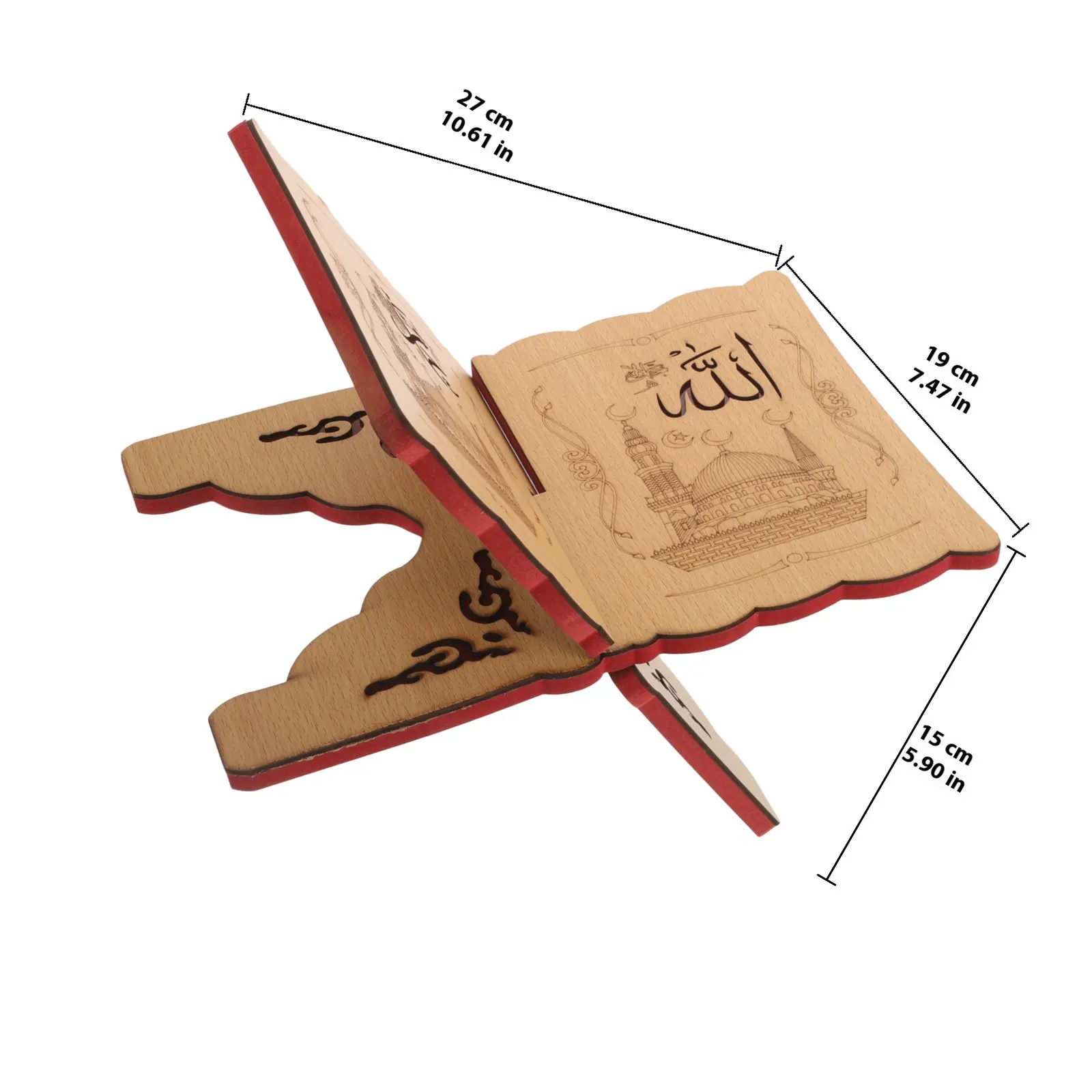 Book Stand Holder Rack Reading Desktop Office Halloween Christmas Desk Book Holder Quran Stand Book Storage Rack Elegant