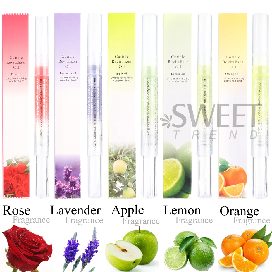 2/6 geschmack Nagel Ernährung Öl Stift Verhindern Niednagel Nagel Behandlung Nagelhaut Öl Obst Duft Nähren Haut Weichmacher finger Pflege Werkzeug