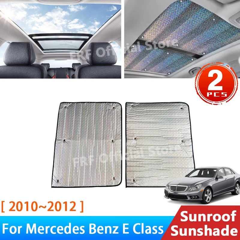 

For Mercedes Benz E Class W212 2010 2011 2012 Sedan Accessories Sunroof Sunshade Roof Sunscreen Heat Insulation Windscreen Parts