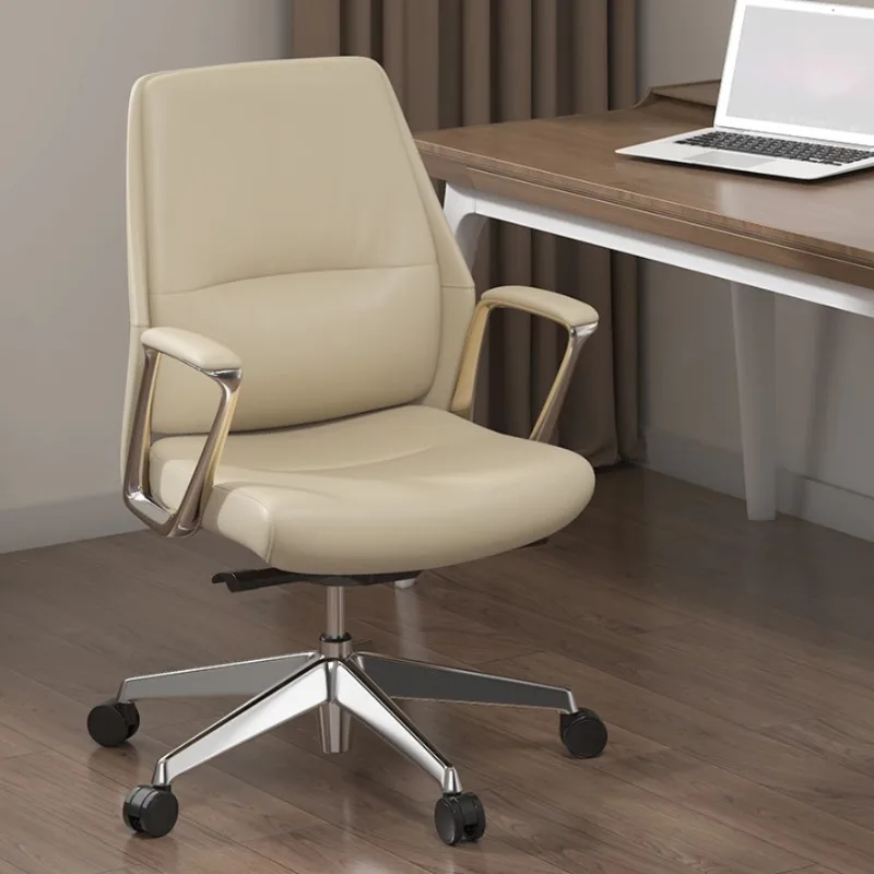 Executive Yellow Office Chair Upgrade Nordic Designer Oversized Office Chairs Ergonomic Wheels Silla De Escritorio Furniture