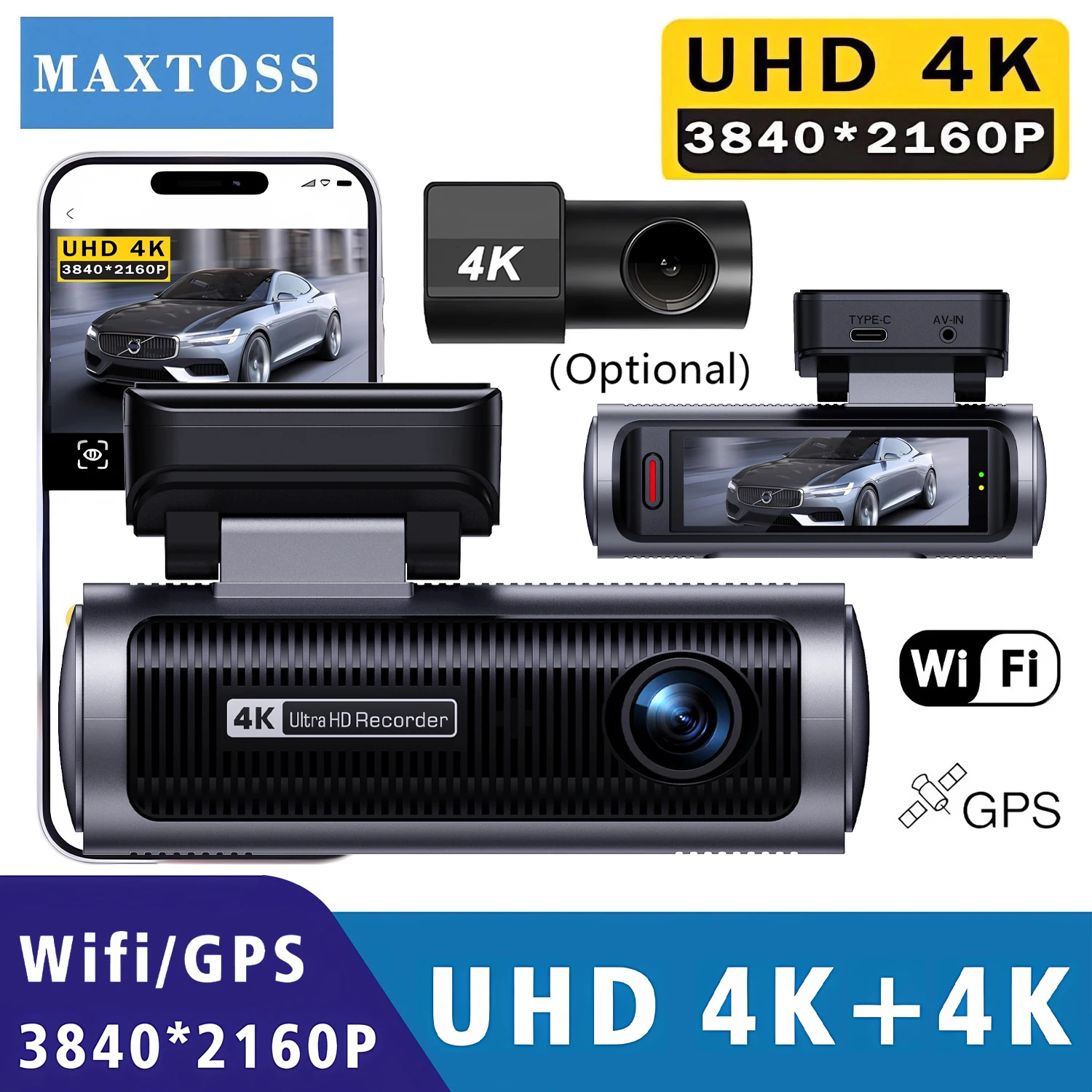 Dual Lens 4K 3840*2…