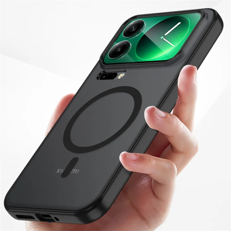حافظة لهاتف Xiaomi Mi 17 Pro Max حافظة صلبة من البولي كربونات غير لامعة شحن لاسلكي مغناطيسي حافظة خلفية لهاتف Xiaomi Mi 17 17Pro Shell