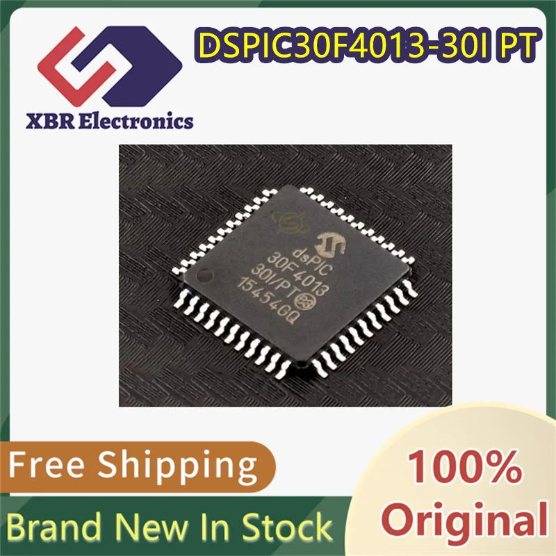 

(1/5 piece) DSPIC30F4013-30I/PT 30F4013 Package TQFP-44 Brand New Genuine Authentic In Stock