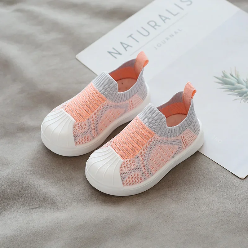 Baby-peutersneakers Antislip zachte onderkant - Lenteschoenen voor jongens en meisjes