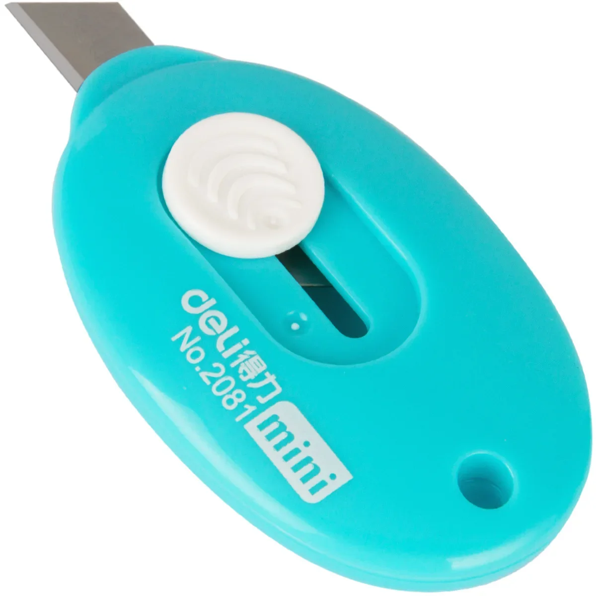 1/4Pcs deli Cute Color Mini Portable Utility Knife box Paper Cutter Cutting Paper Razor Blade Office Stationery Cutting Supplies