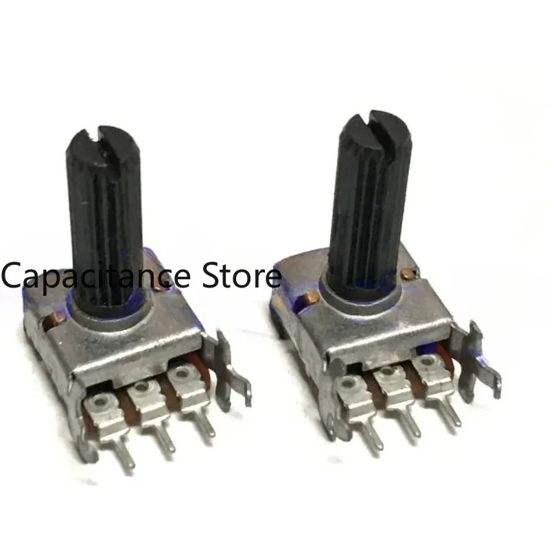 5PCS 121 type single potentiometer horizontal B10K with midpoint sound amplifier volume