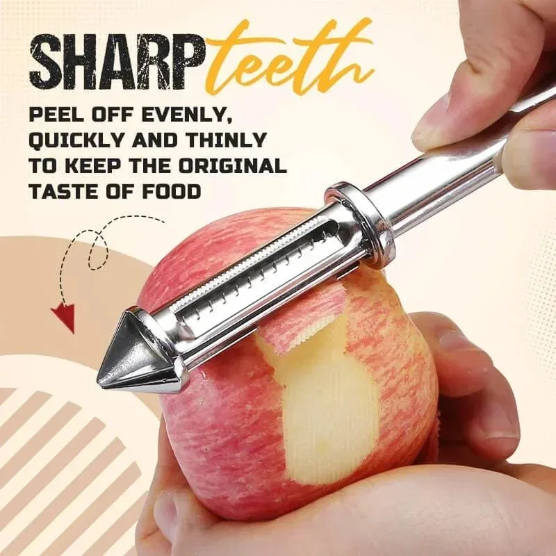 5 in 1 Vegetable Peeler Potato Carrot Multi-functional Grater Fruit Peeler Beer Opener Household Kitchen Gadget Accessories Tool