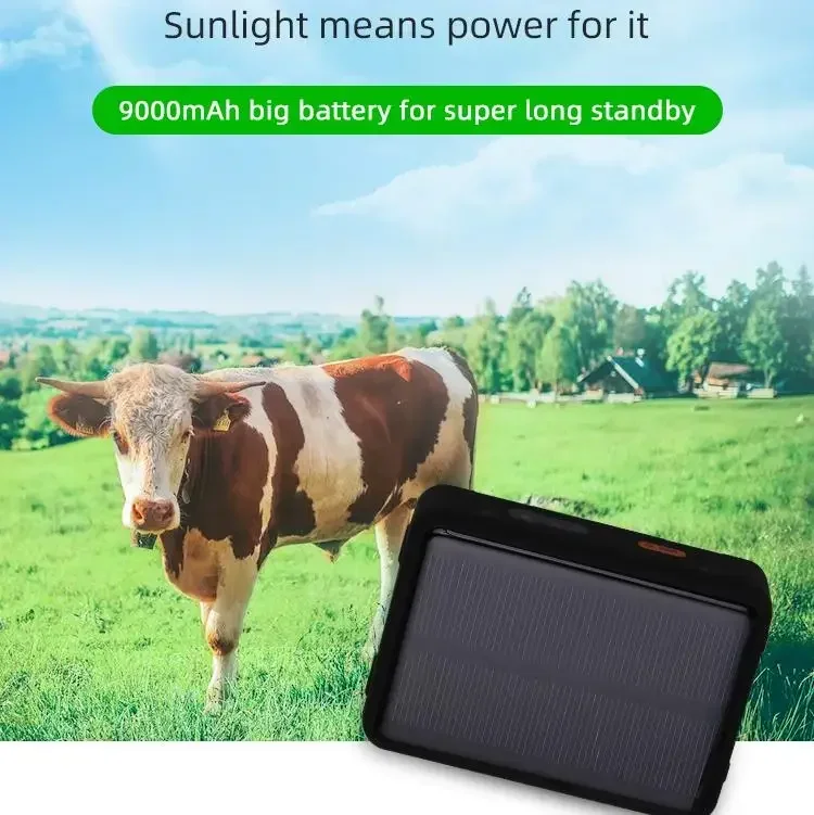 New Zealand Hotpick Smart Farm 2G Geofence Horse Sheep Geo Fence Solar Panel Collar 4G Tracker Cattle Gps Tracking Device Cows