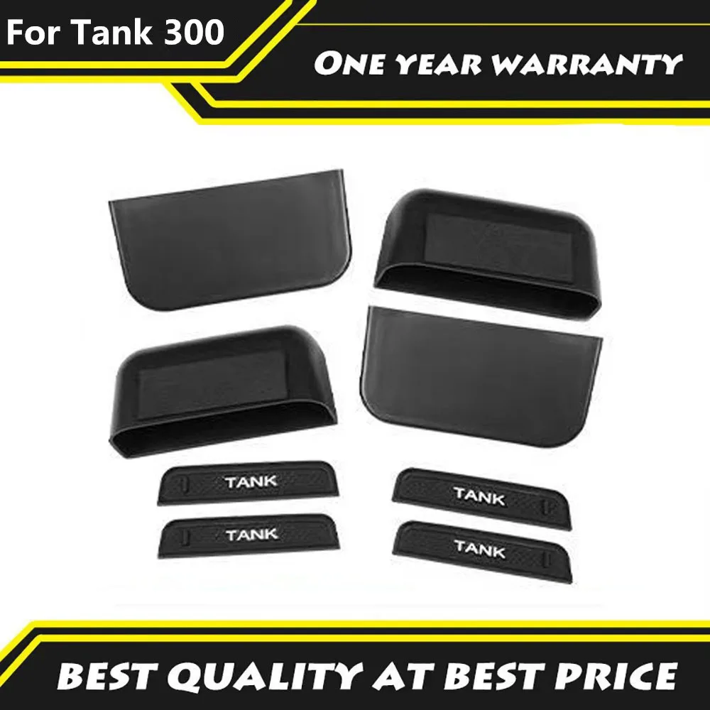 

Для Tank 300 2023 2024, ящик для хранения на внутреннем подлокотнике, внутренняя приборная панель, ящик для хранения пассажирского сиденья, специальные аксессуары