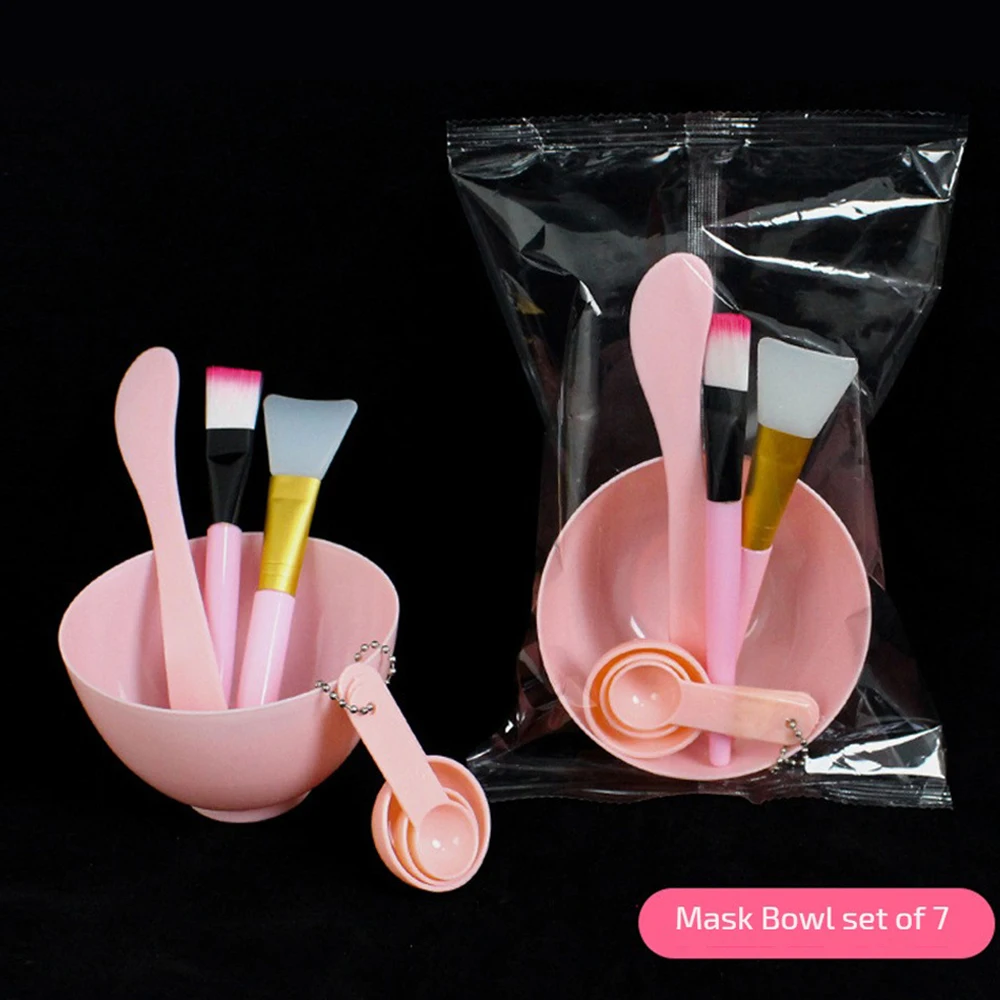 Mask Bowl Health And Safety Stirring Rod Makeup Tools Silicone Brush Easy To Clean Available In 3 Colors Makeup Brush Spatula