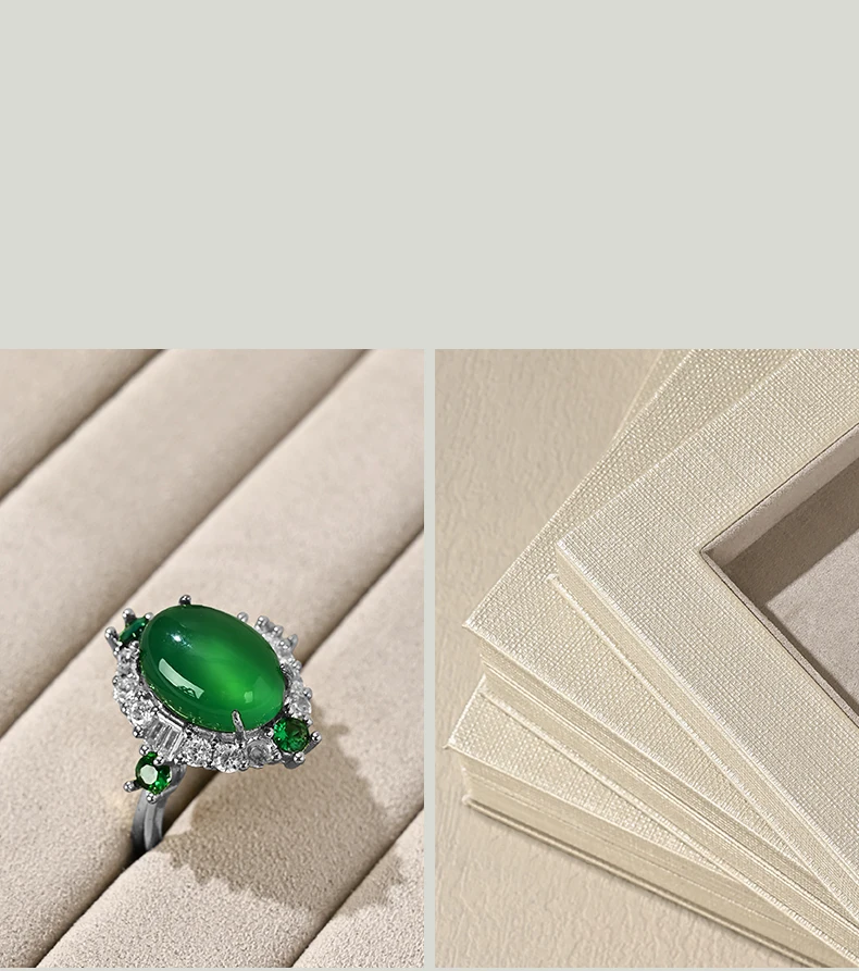 Oirlv PU-Leder Schmuckaufbewahrungsbox, Buchbox mit Klappdeckel-Design, Halsketten-Organizer, Ringaufbewahrungsbox, Schmuck-Display-Aufbewahrungszubehör – Detail 9