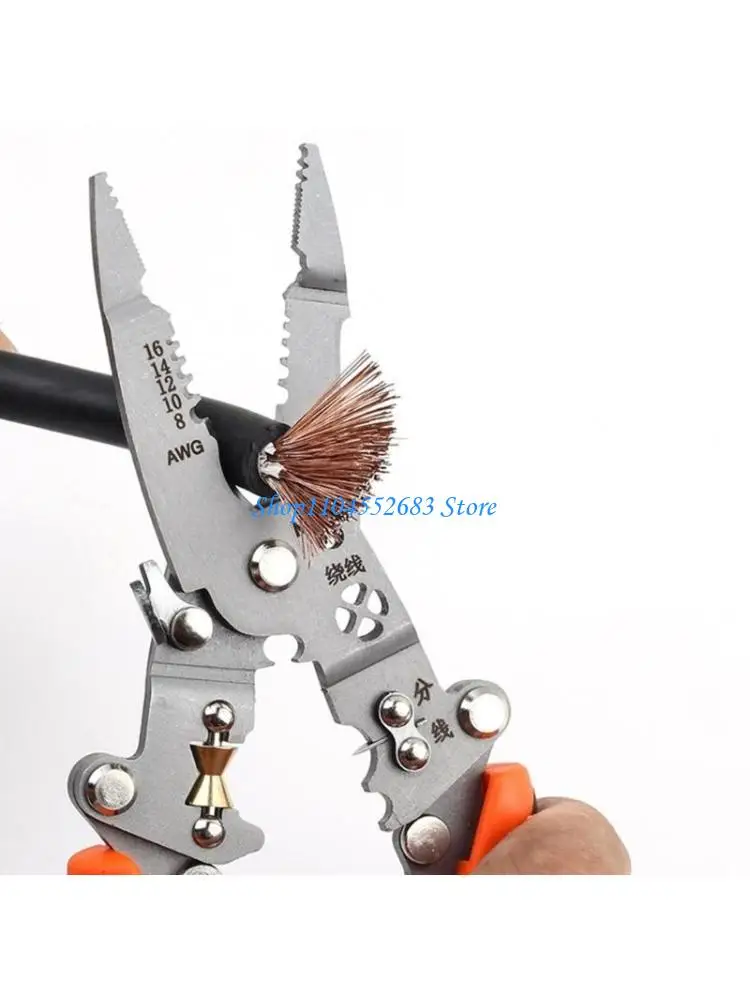 

Y6GD 12 in 1 Professional Electricians Hand Tool Cable Stripping Pliers Multifunction Electrician Screwdriver Maintenance