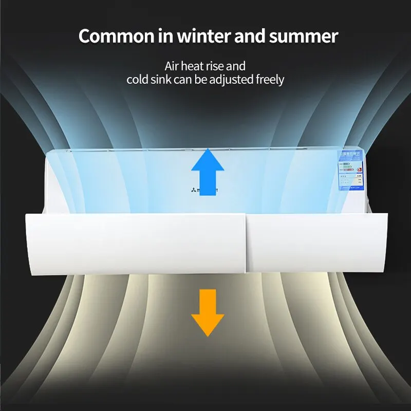 Klimatyzacja osłona wiatrowa dla niemowląt Anti Direct Blowing Regulowana osłona wylotowa osłona przeciwkurzowa