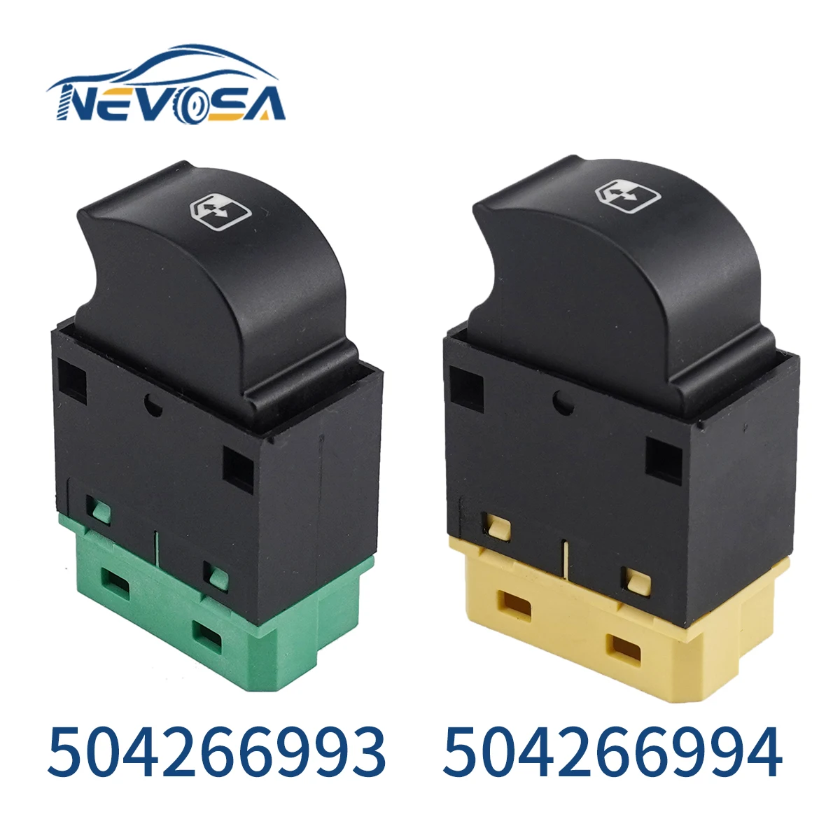 

NEVOSA Power Window Switch For Iveco 504266993 504266994 Control Button High Quality Car Parts