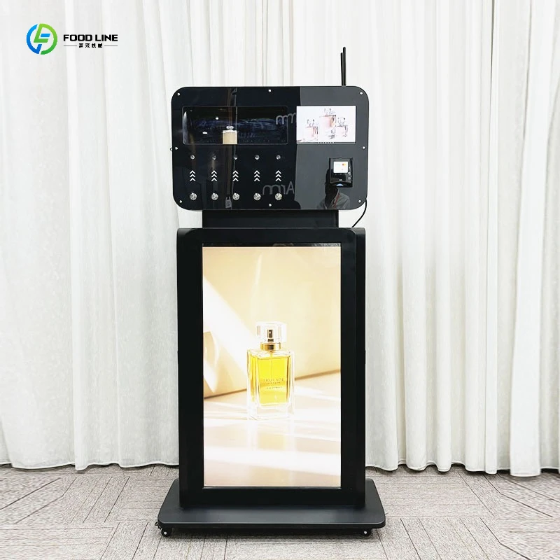 Perfume Spray Vending Machines Perfume Bottle Mist Splash Perfume Vending Machine for Business FL Customized