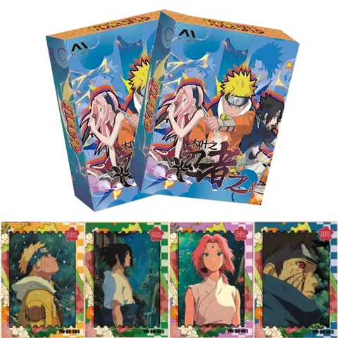 MOJI original Anime Naruto Series Cards The Ninja Road Of Konoha