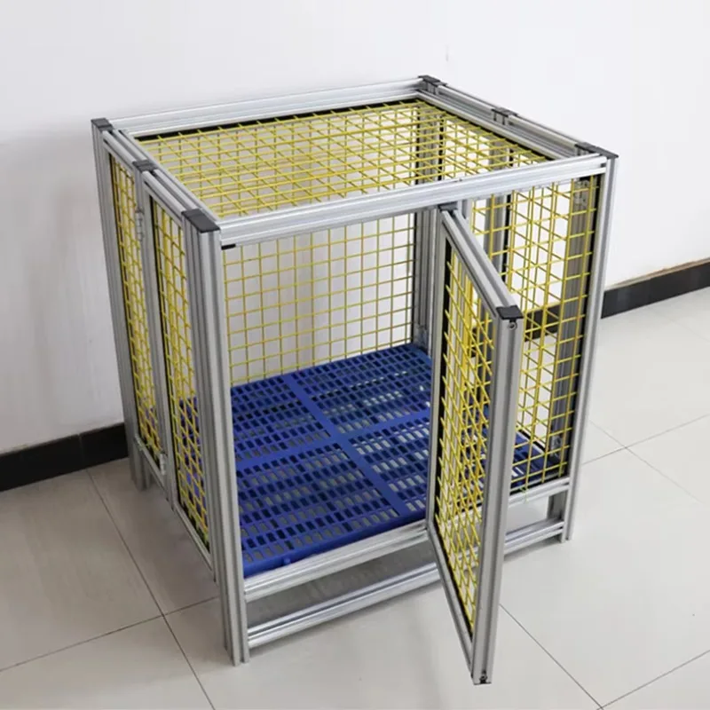Customizable For Dogs Of All Sizes New Design Stackable Dog Kennel Cage Animal House With China's Top Aluminum Profile